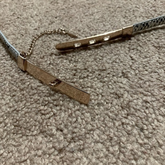 Animal Snake Print Thin Belt Size Small/Medium - Picture 3 of 7